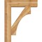 Ekena Millwork Westlake Block Rough Sawn Bracket w/ Offset Brace, Western Red Cedar, 8"W x 30"D x 38"H BKT0806X30X38WTL05RWR - alternate 4